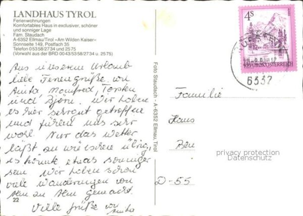 Ellmau Tirol Landhaus Tyrol – Bild 2