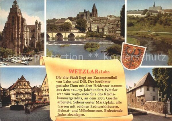 Wetzlar Kathedrale Brücke Stadtplatz