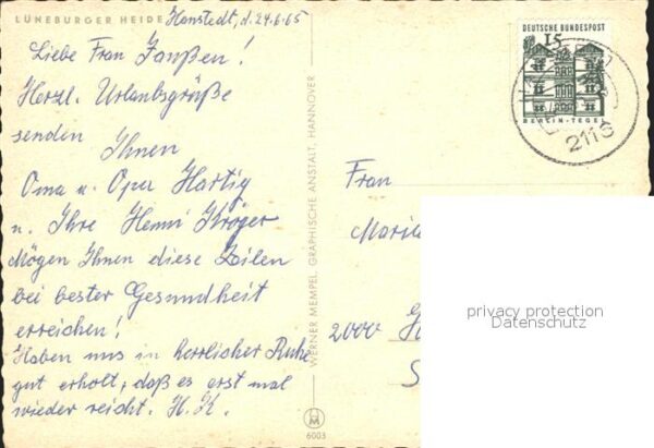 Lueneburger Heide Pferdekutsche Häuser – Bild 2