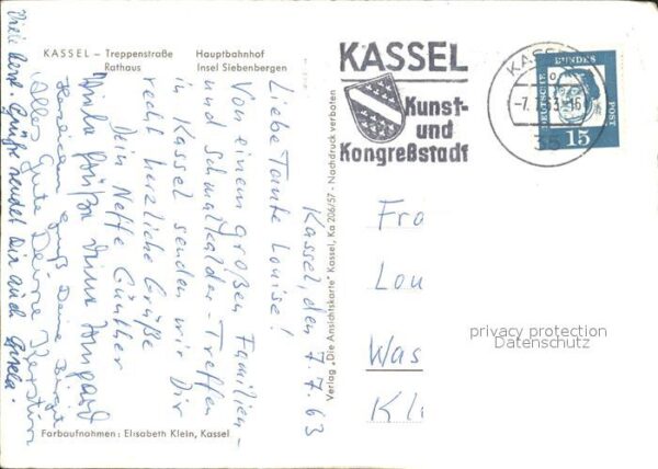 Kassel Treppenstrasse Rathaus Hauptbahnhof Ins – Bild 2