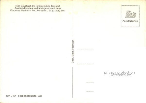 Gausbach Gasthof Zur Linde Speiseraum – Bild 2