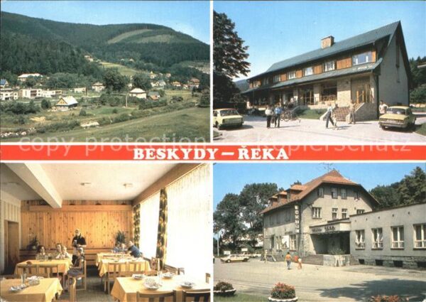 Beskydy Reka Celkovy pohled Samoobsluha Jednoty