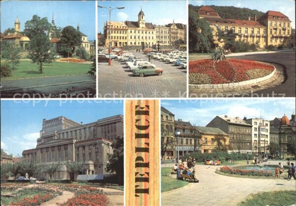 Teplice Lazensky park Marxoxo namesti Kamenne l