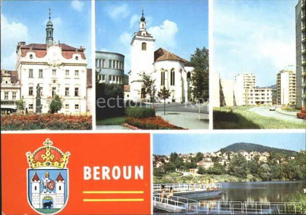 Beroun Radnice kostel sv Jakuba sidliste Hlink