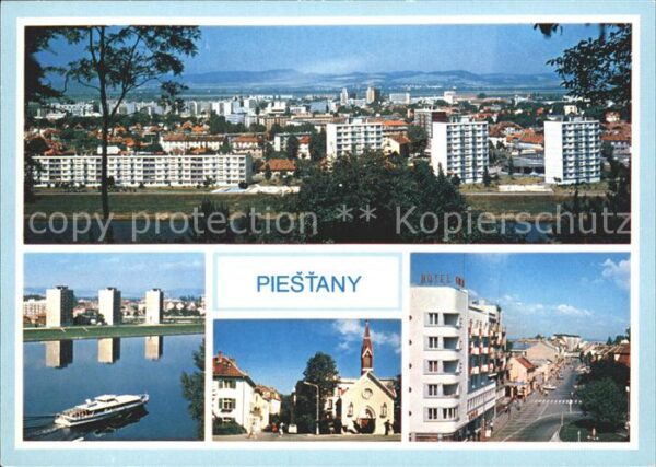 Piestany Vyletna lod Adam Trajan Pavlovova ulica