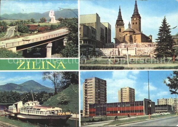 Zilina Kirche Schiff Brücke