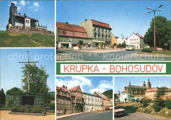 Krupka Bohosudov Komari vizka Stred mesta Pama