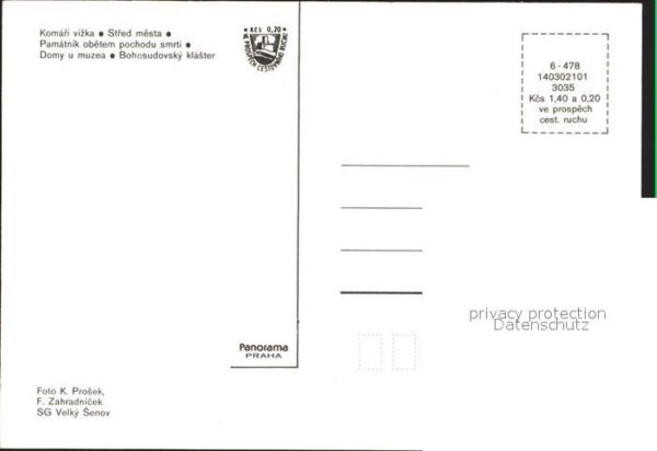 Krupka Bohosudov Komari vizka Stred mesta Pama – Bild 2
