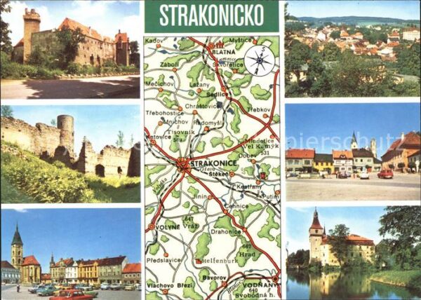 Strakonice Strakonitz Hrad Helfenburk Vodnany Blatna