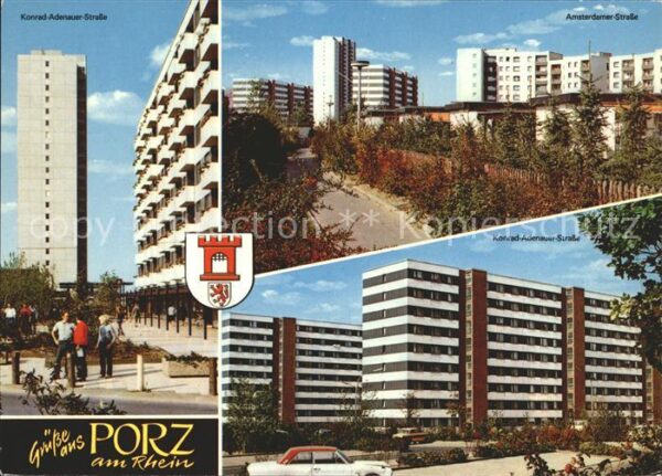 Porz Koeln Konrad Adenauer Strasse Amsterdamer Str
