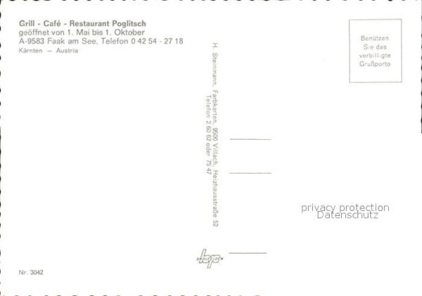 Faak am See Finkenstein Grill Cafe Poglitsch – Bild 2