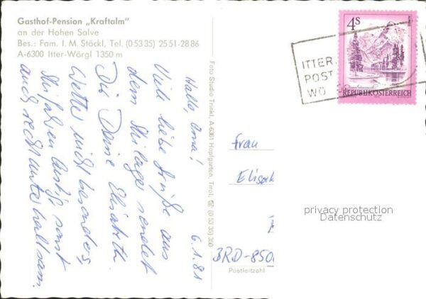 Woergl Angerberg Itter Gasthof Pension Kraftalm Sesselba – Bild 2