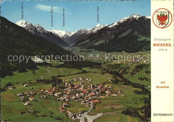 Mieders Tirol Habicht Zuckerhütl Sulzenau Ferner Stub
