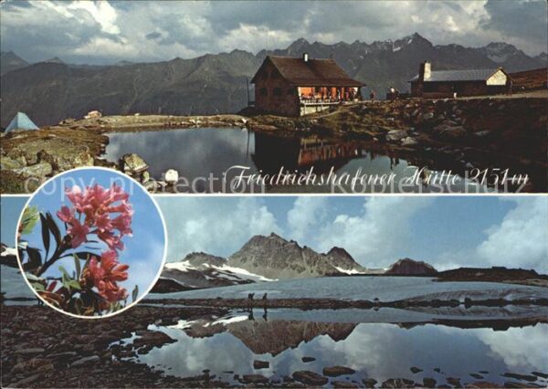 Friedrichshafener  Huette Berglerkopfgruppe Bergsee Ferwallferner