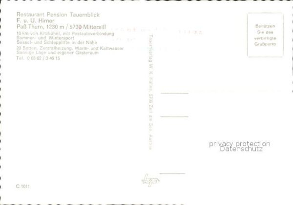 Mittersill Oberpinzgau Restaurant Tauernblick – Bild 2