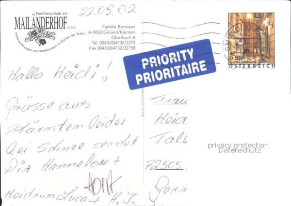 Gmuend Kaernten Mailänderhof – Bild 2