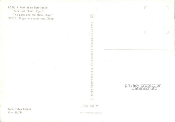 Eger Ungarn Park Hotel Eger – Bild 2