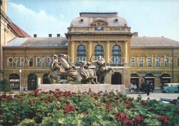 Eger Ungarn Rathaus Denkmal Soldaten Grenzfestungen