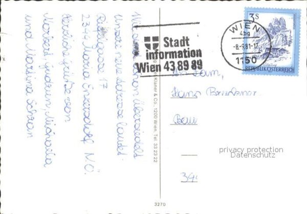 Wien Maria Heil der Kranken Hunyadischloss S – Bild 2