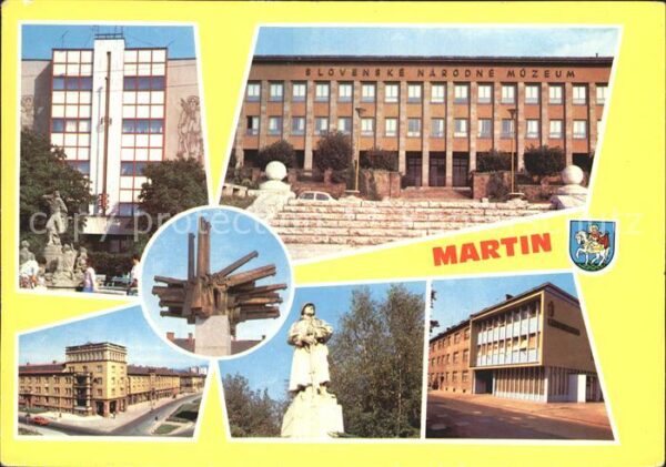 Martin Slowakische Republik Socha Janosika Muzeum Pamatnik Slovensk