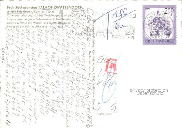 Feldkirchen Kaernten Frühstückspension Talhof Zwattendorf Ur – Bild 2