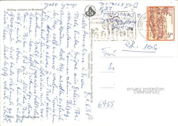 Golling Salzach Jochalm Bluntautal – Bild 2