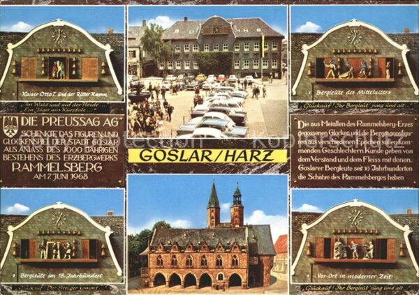 Goslar Glockenspiel Marktplatz
