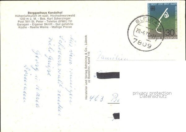 St Peter Schwarzwald Berggasthaus Kandelhof – Bild 2