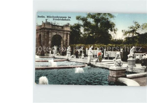Berlin Märchenbrunnen Friedrichshain