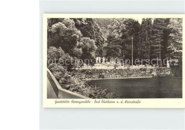 Bad Duerkheim Gaststätte Herzogmühle