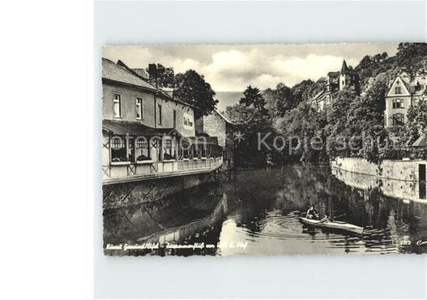 Gemuend Eifel Partie am Fluss