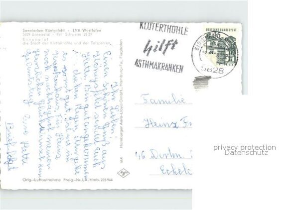 Ennepetal Fliegeraufnahme Sanatorium Königsfeld – Bild 2