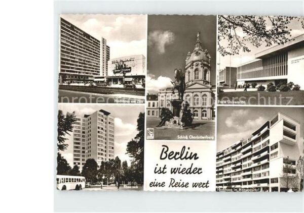Berlin Hochhaus am Zoo Freie Universität Schlo