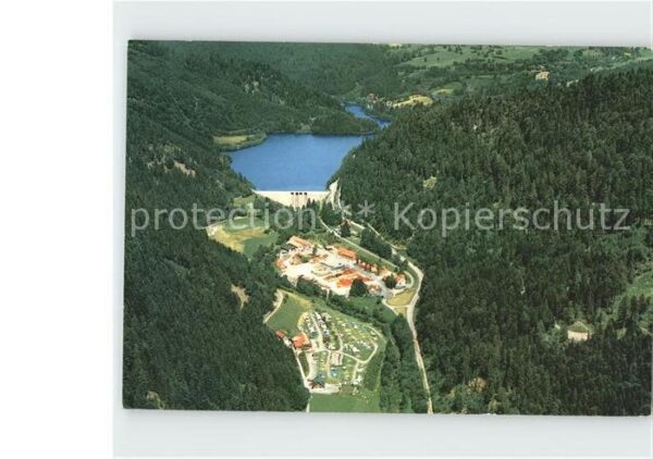 St Blasien Fliegeraufnahme Campingplatz Waldfriede