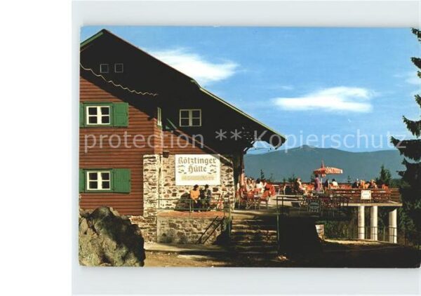 Koetzting Kötzinger Hütte