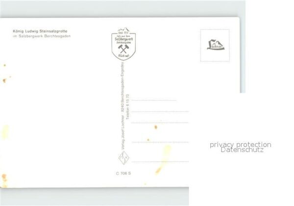 Berchtesgaden König Ludwig Steinsalzgrotte – Bild 2