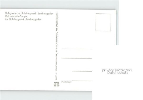 Berchtesgaden Salzgrotte Salzbergwerk Reichenbach- Pu – Bild 2
