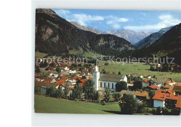 Hindelang Kirche Dorf