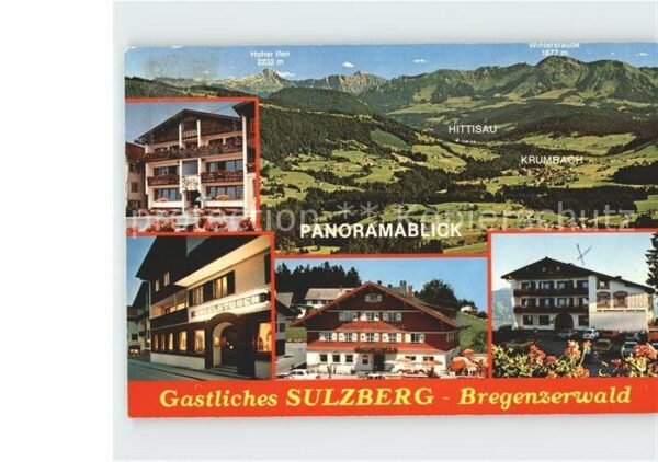 Sulzberg Vorarlberg Gaststätte Hittisau