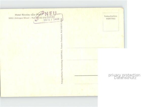 Zeltingen-Rachtig Hotel Nicolay Zur Post – Bild 2