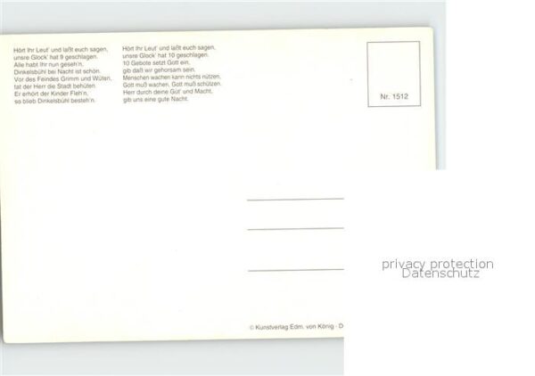 Dinkelsbuehl Nachtwächter – Bild 2