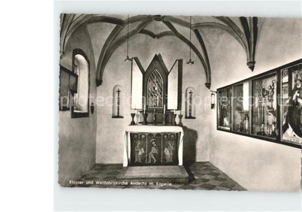 Andechs Kloster Wallfahrtskirche Heilige Kapell