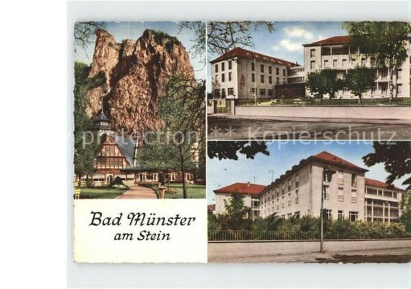 Bad Muenster Stein Ebernburg Bäderhaus Rheingrafenstein Sanatorium