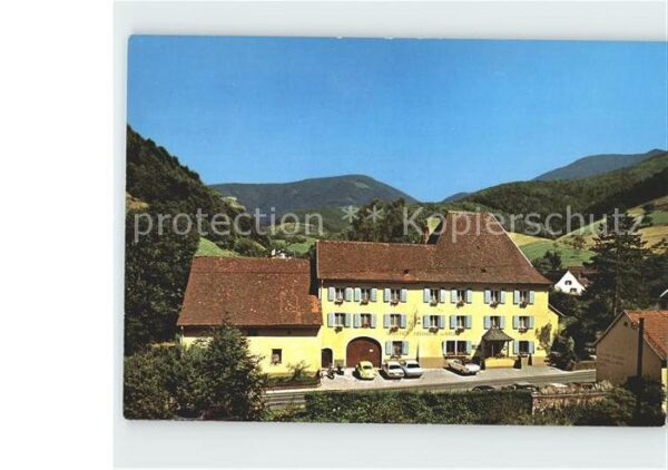 Muenstertal Schwarzwald Gasthof Pension Neumühle zur Krone