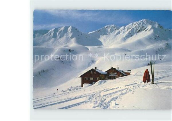 Hirschegg Kleinwalsertal Vorarlberg Schwarzwasserhütte