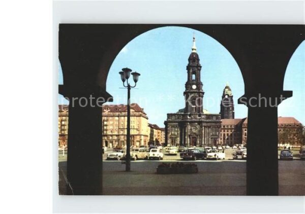 Dresden Arkaden Altmarkt Kreuzkirche