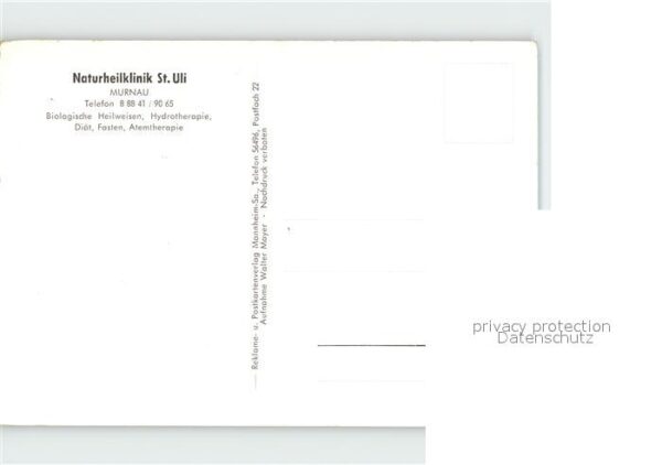 Murnau Staffelsee Naturheilklinik Sankt Ulli – Bild 2