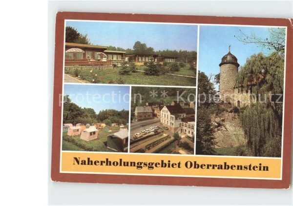 Karl-Marx-Stadt Naherholungsgebiet Oberrabenstein