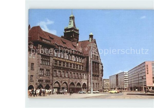 Karl-Marx-Stadt Markt Rathaus