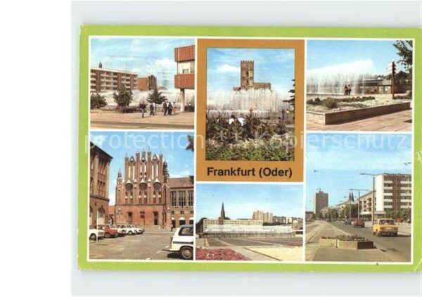 Frankfurt Oder Karl- Marx- Strasse Rathaus Zentraler P